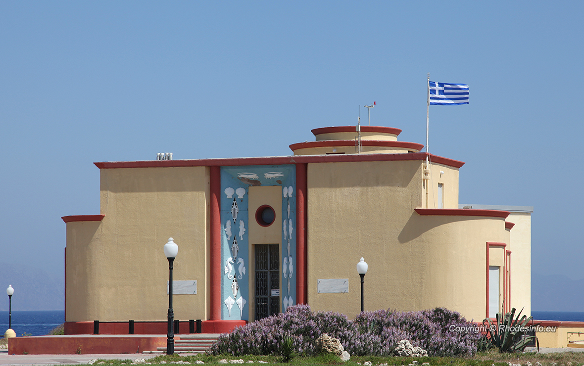 The aquarium in Rhodes town, Greece