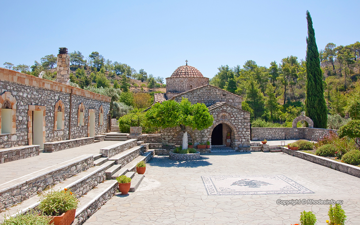 Moni Thari, Rhodes, Greece.