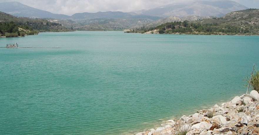 The biotope of Apolakia Dam
